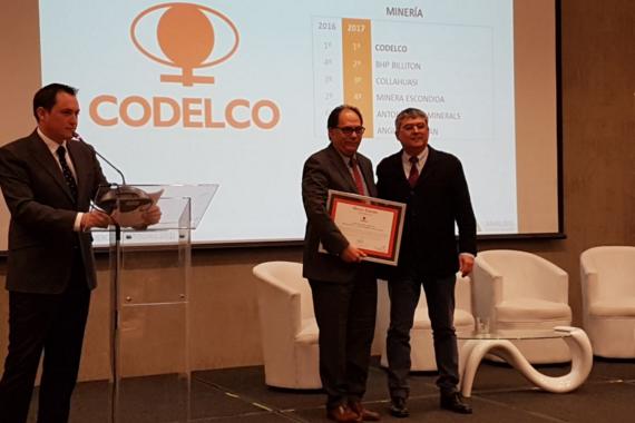 Codelco es la empresa que mejor atrae y retiene talento en Chile